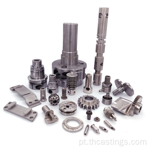 Usinagem de peças de aço inoxidável / latão / alumínio / titânio